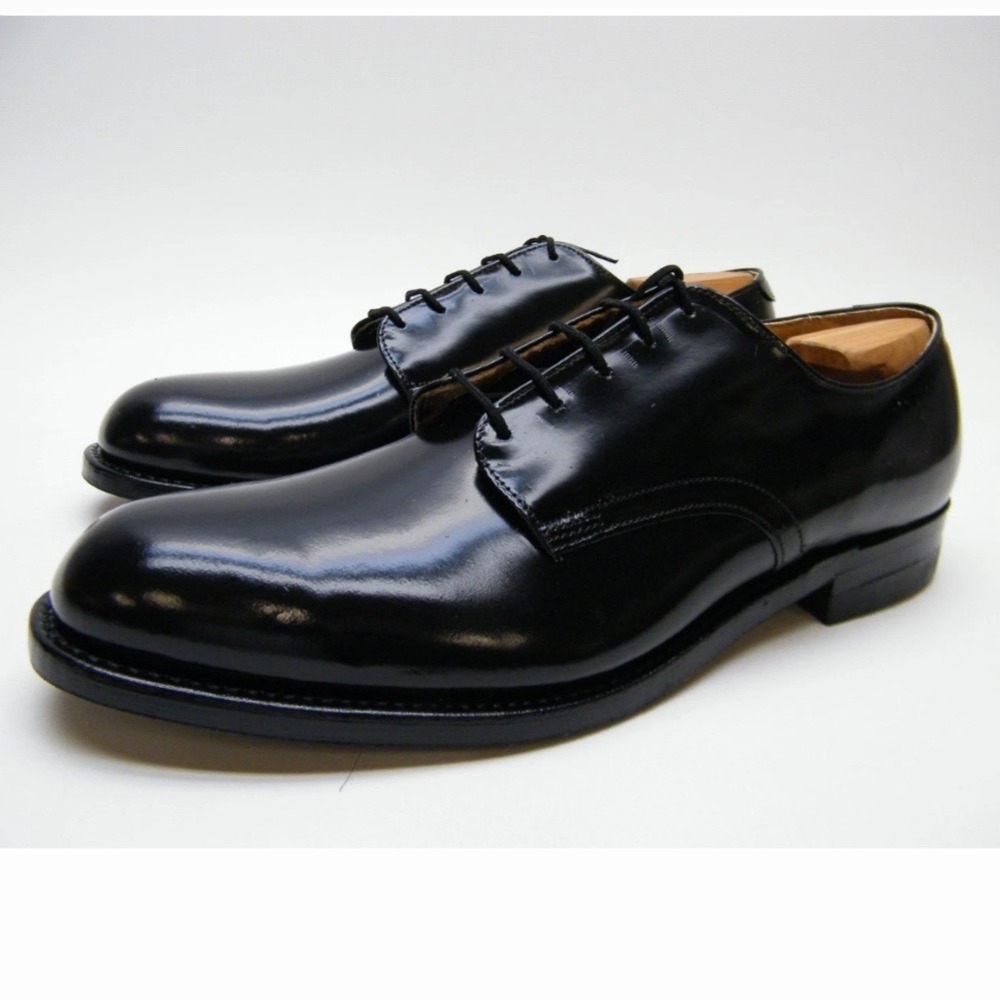 Craddock-Terry Mens US Military Dress Shoes Black Leather Oxford 13.5 R 1989